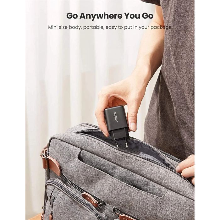 Зарядное устройство UGREEN CD122 18W USB QC 3.0 Charger (White) (10133) изображение 6