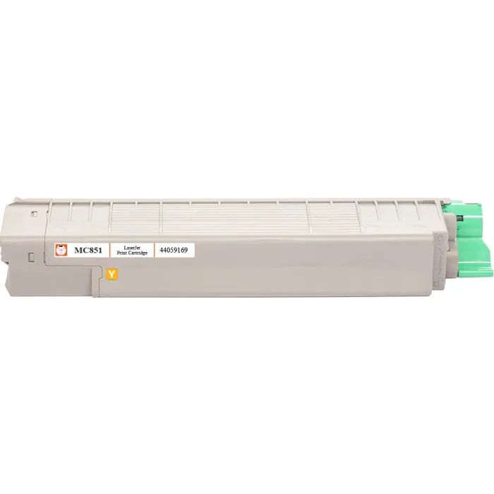 Тонер-картридж BASF OKI MC851/861/ 44059169 Yellow (KT-MC851Y) изображение 3