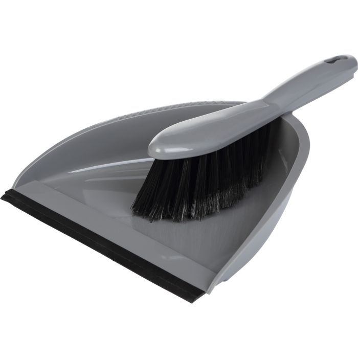 Комплект для уборки Buroclean совок со щеткой (4823078924148)