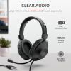 Наушники Trust Ozo Over-Ear USB Headset Black (24132) изображение 6