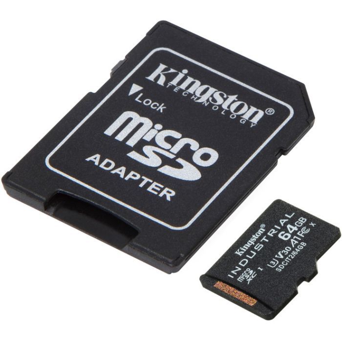 Карта памяти Kingston 64GB microSDXC class 10 UHS-I V30 A1 (SDCIT2/64GB) изображение 2