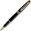 Ручка пір'яна Waterman EXPERT Black  FP F (10 021) зображення 2