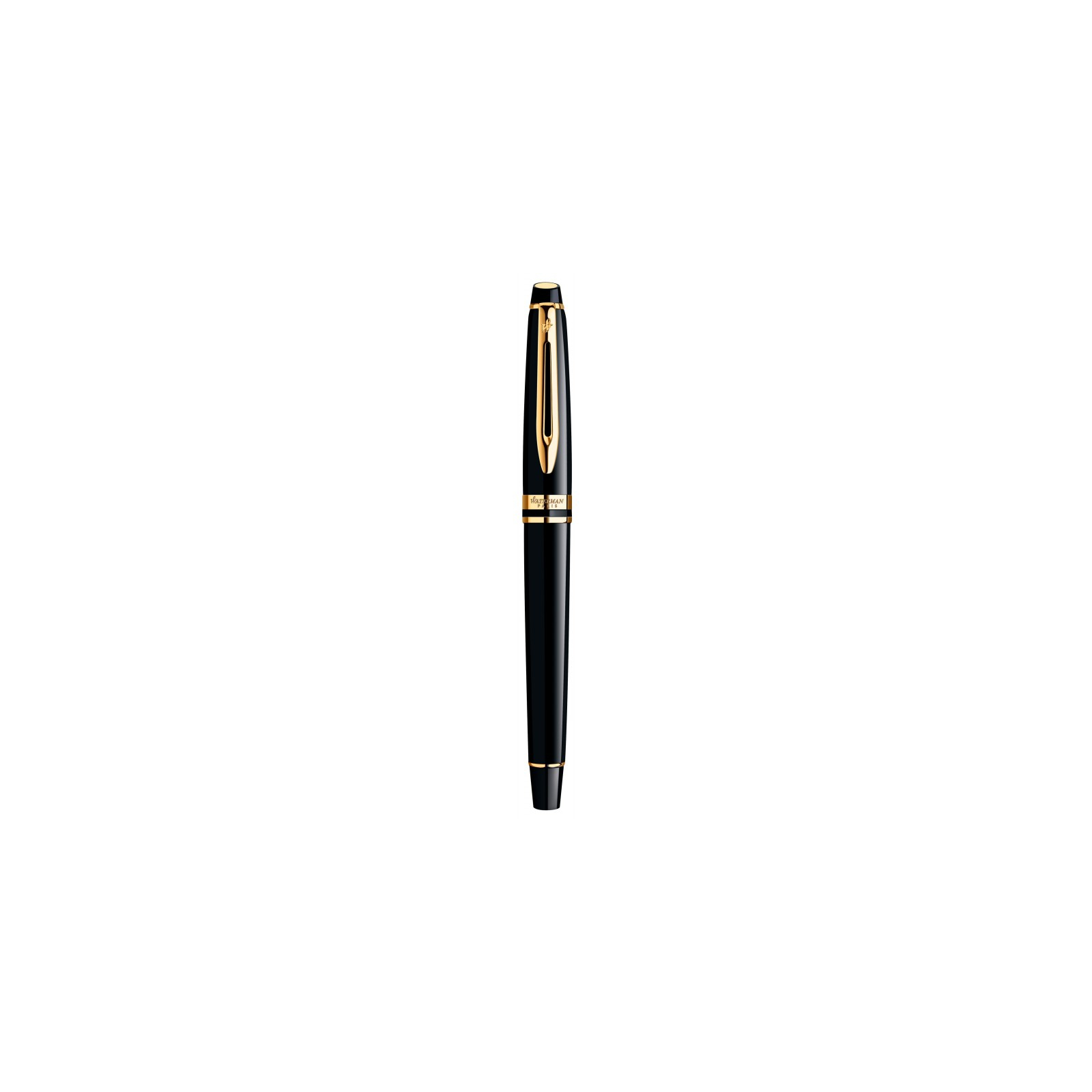 Ручка пір'яна Waterman EXPERT Black  FP F (10 021) зображення 3