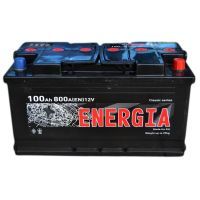 Аккумулятор автомобильный ENERGIA 100Ah (000022392)
