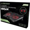 Подставка для ноутбука Esperanza Gaming Notebook Cooling Pad BURAN (EGC102) изображение 4