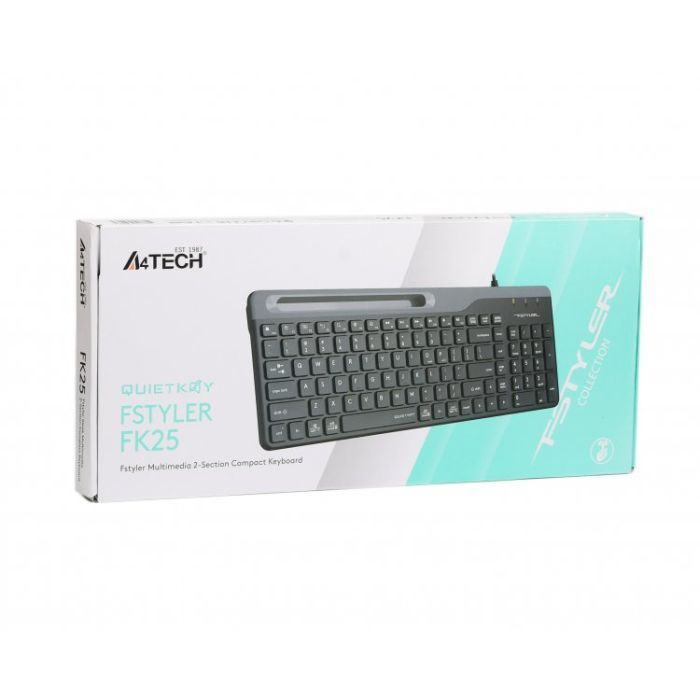 Клавиатура A4Tech FK25 USB Black изображение 6