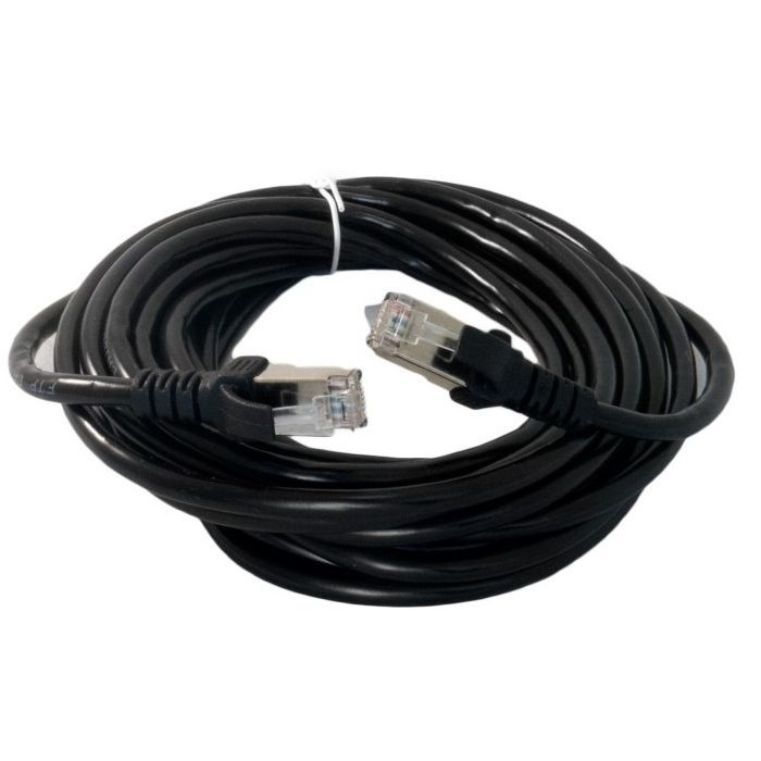 Патч-корд 5м, Cat. 6, FTP, CCA, black Extradigital (KBP1867)