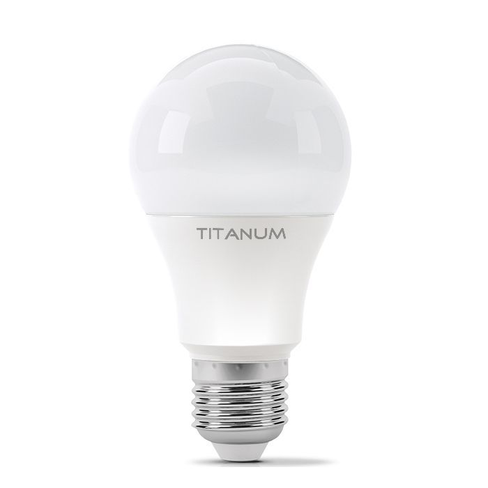 Лампочка TITANUM A60 12W E27 3000K (TLA6012273)