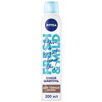 Сухой шампунь Nivea для темных волос с абсорбентами 200 мл (9005800301556)