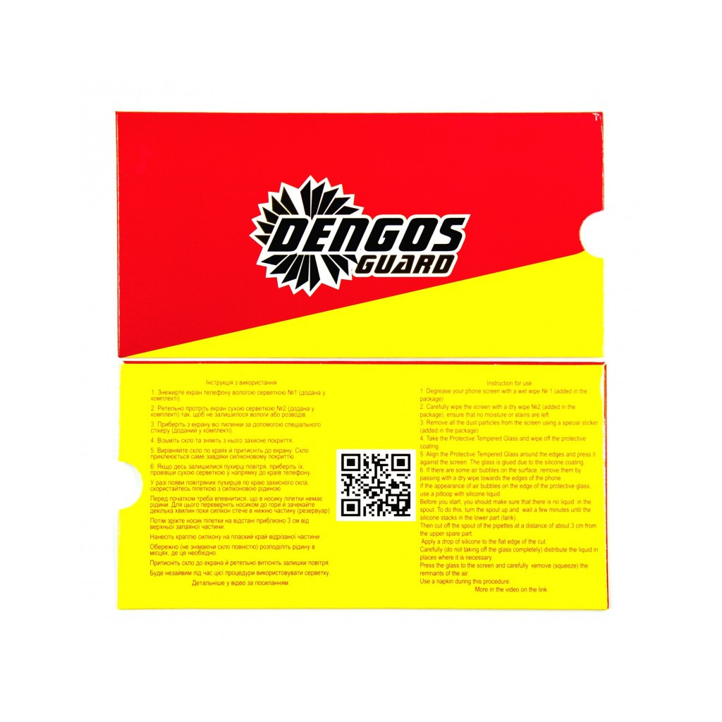 Стекло защитное Dengos Full Glue Matte для iPhone 13/13 Pro (black) (TGFG-MATT-40) изображение 3