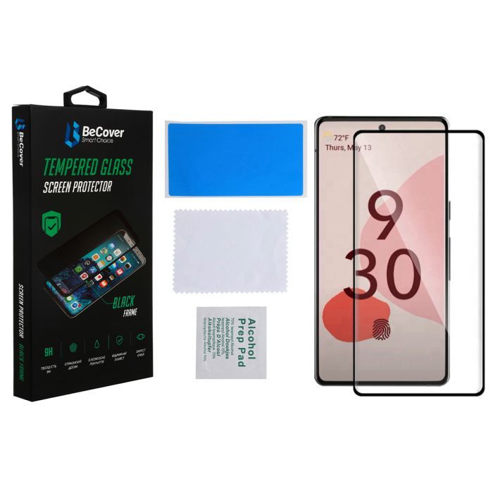Скло захисне BeCover Google Pixel 6 Black (707138) зображення 2