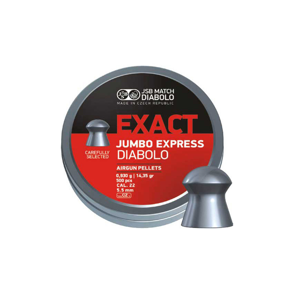 Пульки JSB Diabolo Exact Jumbo Express 5,52 мм 250 шт/уп (546277-250)