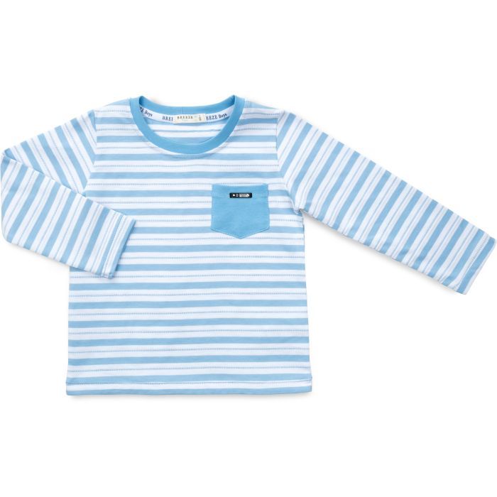 Кофта дитяча Breeze в полосочку (17090-110B-blue)