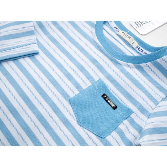 Кофта дитяча Breeze в полосочку (17090-110B-blue) зображення 3
