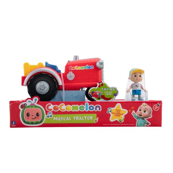 Развивающая игрушка CoComelon Feature Vehicle Трактор со звуком (CMW0038)