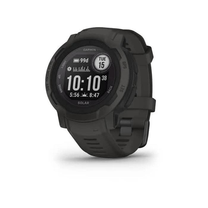 Смарт-годинник Garmin Instinct 2, Solar, Graphite, GPS (010-02627-00)
