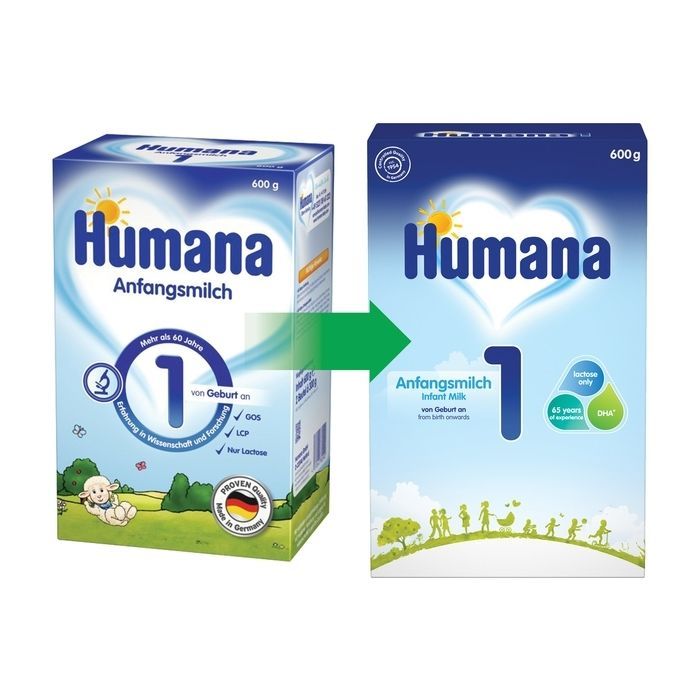 Детская смесь Humana 1 300 г (4031244720221) изображение 2