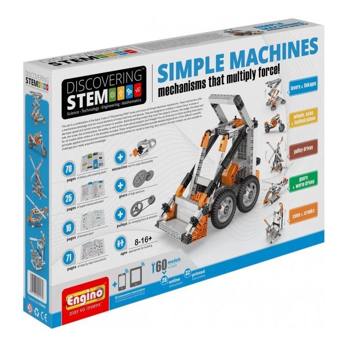 Конструктор Engino Stem Простые механизмы (STEM40)