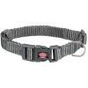 Нашийник для тварин Trixie Premium нейлон S-M 30-45 см/15 мм графітовий (4053032020085)