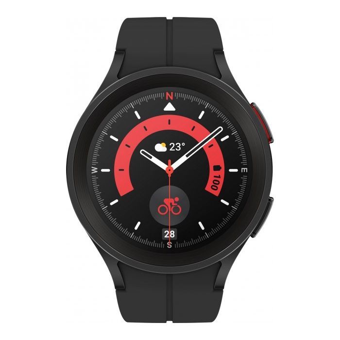Смарт-годинник Samsung Galaxy Watch 5 Pro 45mm eSIM Black (SM-R925FZKASEK) зображення 2