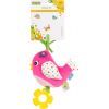 Погремушка Baby Team музыкальная Птичка розовая (8543_Розовая_птичка)