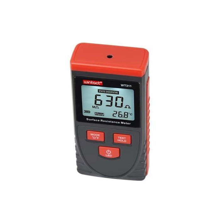 Цифровий мультиметр Wintact тестер опопру поверхні 100Ω ~1000ГΩ (WT311) зображення 3