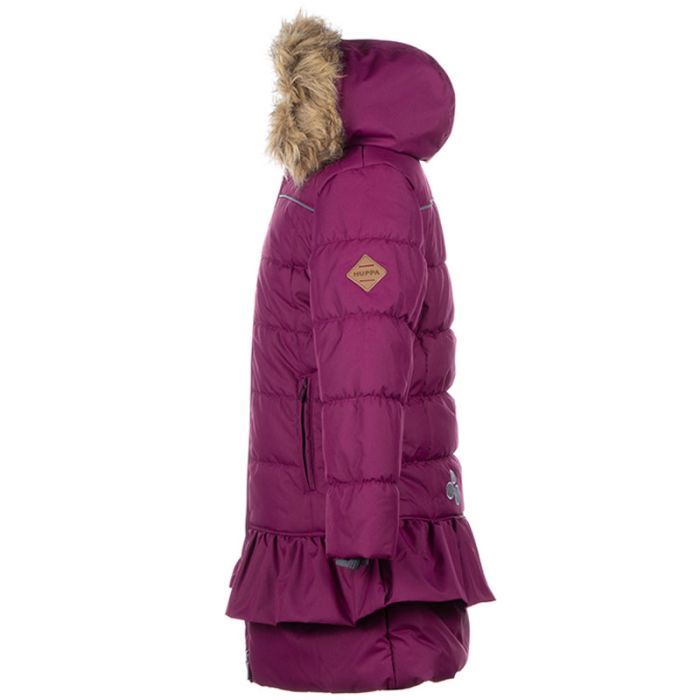 Пальто детское Huppa WHITNEY 12460030 бордовый 116 (4741468685816) изображение 3