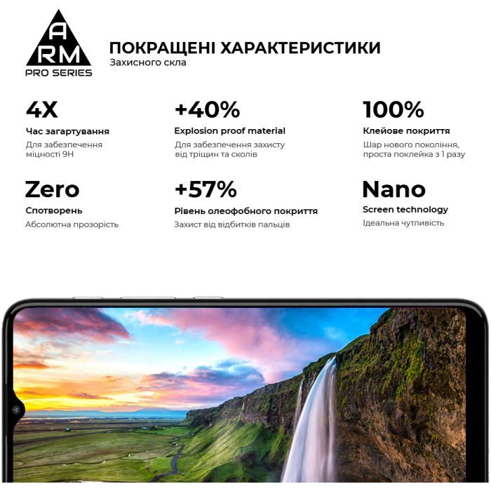 Скло захисне Armorstandart Pro Motorola E20 Black (ARM60530) зображення 4