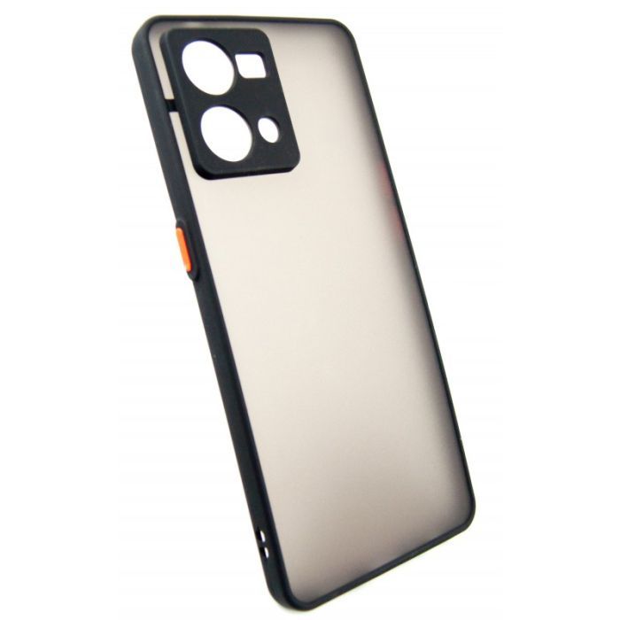 Чехол для мобильного телефона Dengos Matte OPPO Reno 7 (black) (DG-TPU-MATT-111) изображение 2