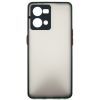 Чехол для мобильного телефона Dengos Matte OPPO Reno 7 (black) (DG-TPU-MATT-111)