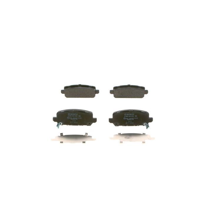 Гальмівні колодки Bosch 0986494838 зображення 5