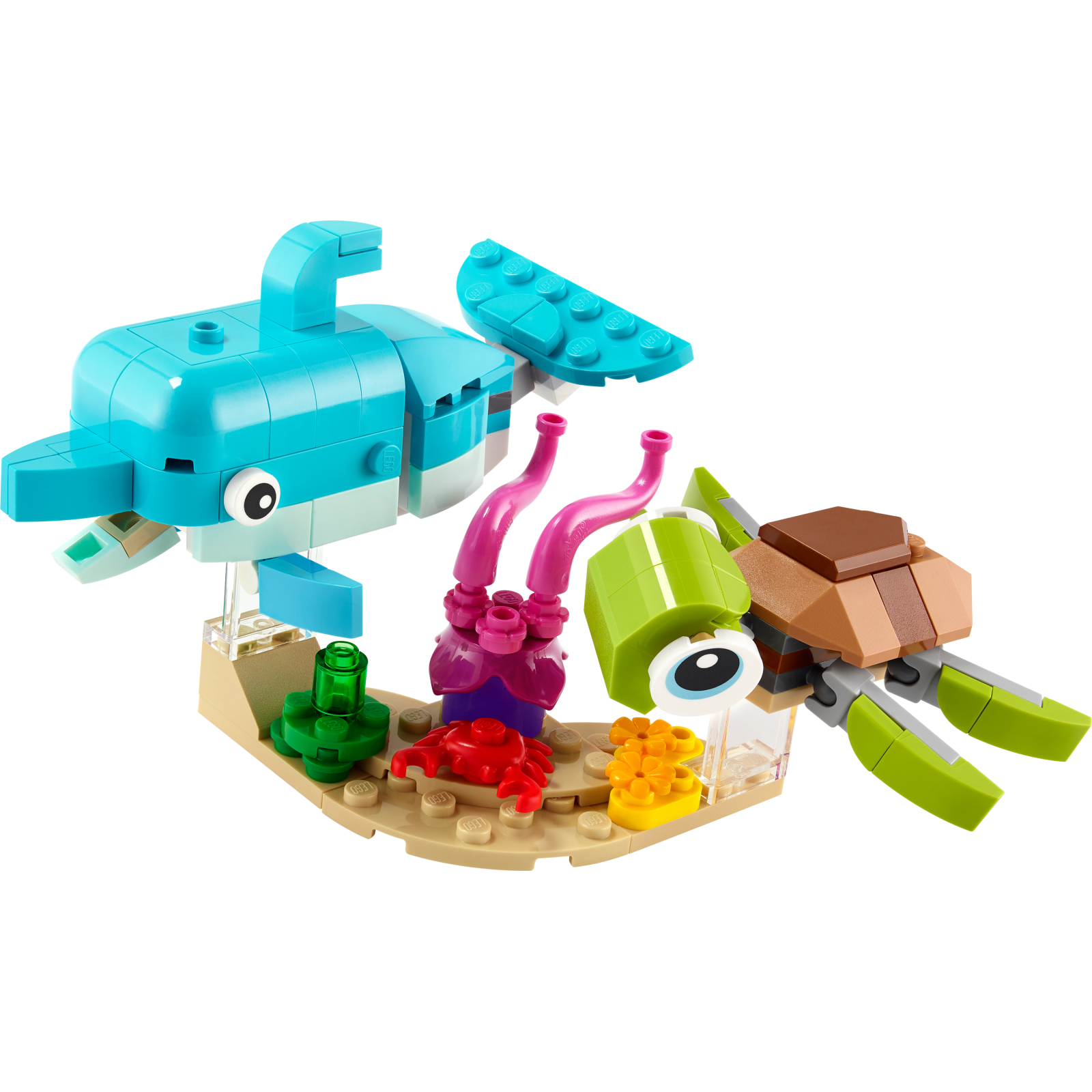 Конструктор LEGO Creator Дельфин и черепаха 137 деталей (31128) изображение 9
