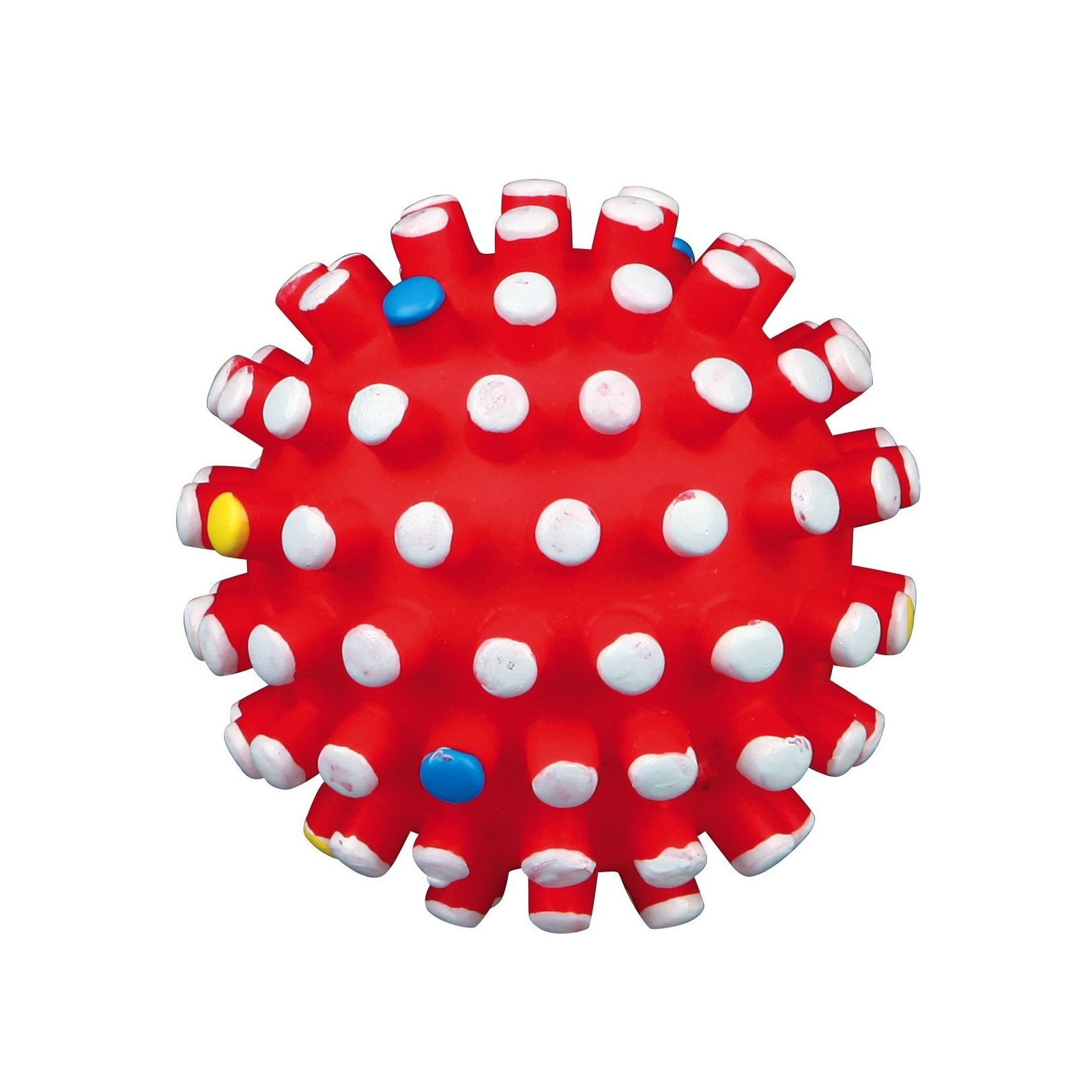 Игрушка для собак Trixie Мяч с шипами d 6.5 см (цвета в ассортименте) (4011905034287) изображение 2