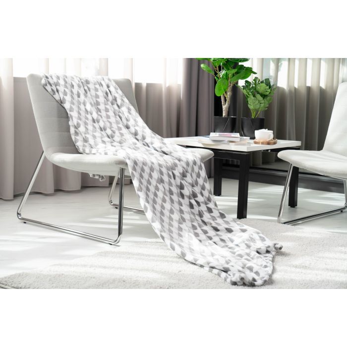 Плед Ardesto Flannel геометрия, 160х200 см (ART0104PB) изображение 2