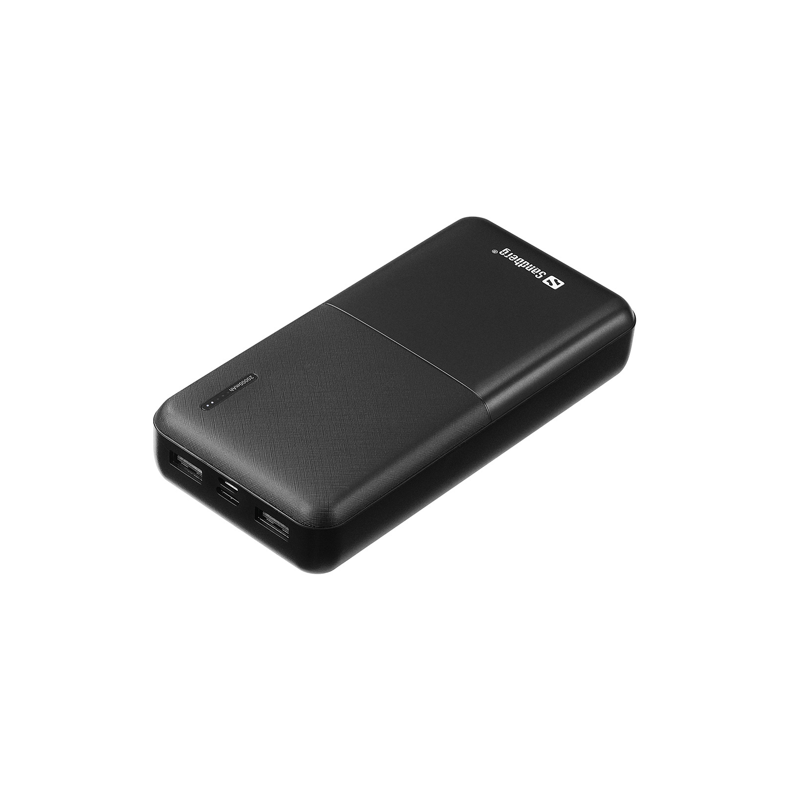 Батарея универсальная Sandberg 20000mAh, Saver, USB-C, Micro-USB, output: USB-A*2 Total 5V/2.4A (320-42)