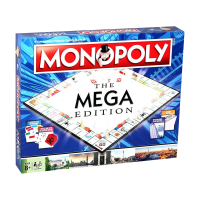 Фото - Настільна гра Winning Moves   The Mega Edition Monopoly  2459 (2459)