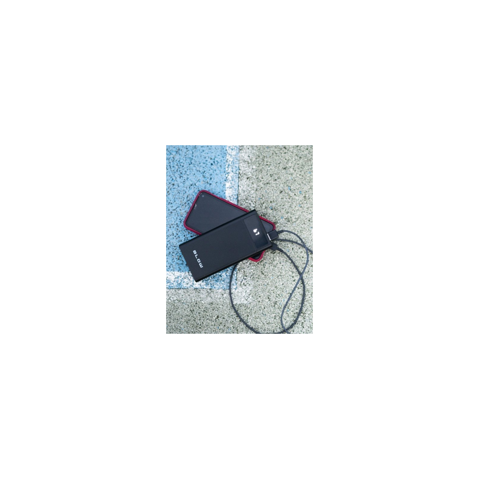 Батарея універсальна Blow 40000mAh, PD/20W, QC/3.0, inp:Micro-USB/USB-C, out:USB-A*2/USB-C, black (PB40AB) зображення 2
