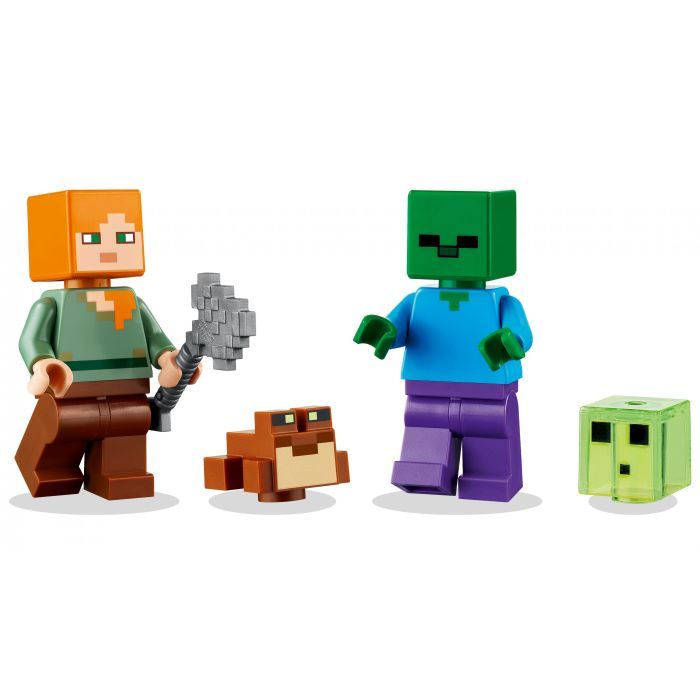 Конструктор LEGO Minecraft Приключения на болоте 65 деталей (21240) изображение 3