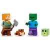 Конструктор LEGO Minecraft Приключения на болоте 65 деталей (21240) изображение 3