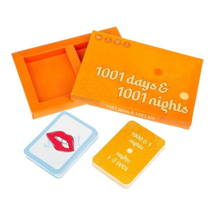Настольная игра 18+ Sunset Games для пары 1001 День и 1001 Ночь (69003) изображение 3