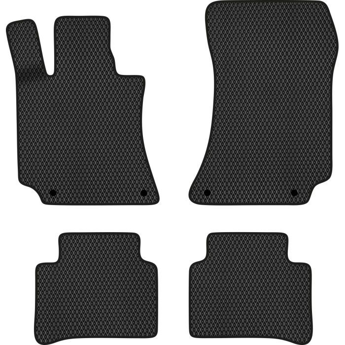 Коврик в салон EVAtech Mercedes-Benz CLS-Class (C218) 4WD 2010-2018 2 п (MB21287P4MS4RBB)