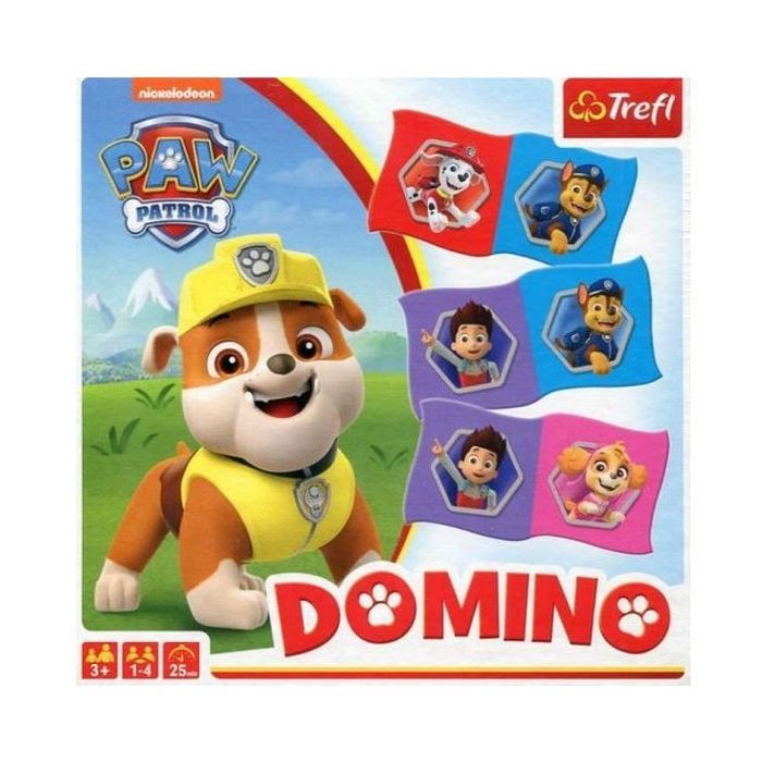 Настольная игра Trefl Домино. Щенячий патруль (Domino: Paw Patrol) (01895) изображение 2
