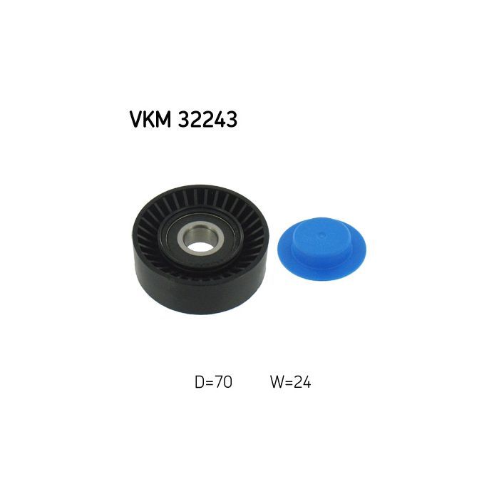 Ролик натяжителя ремня SKF VKM 32243