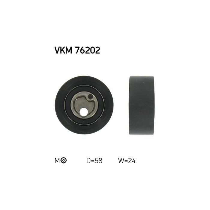 Ролик натяжителя ремня SKF VKM 76202