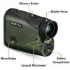 Лазерний далекомір Vortex Crossfire HD 1280м 5х21мм (LRF-CF1400) зображення 10