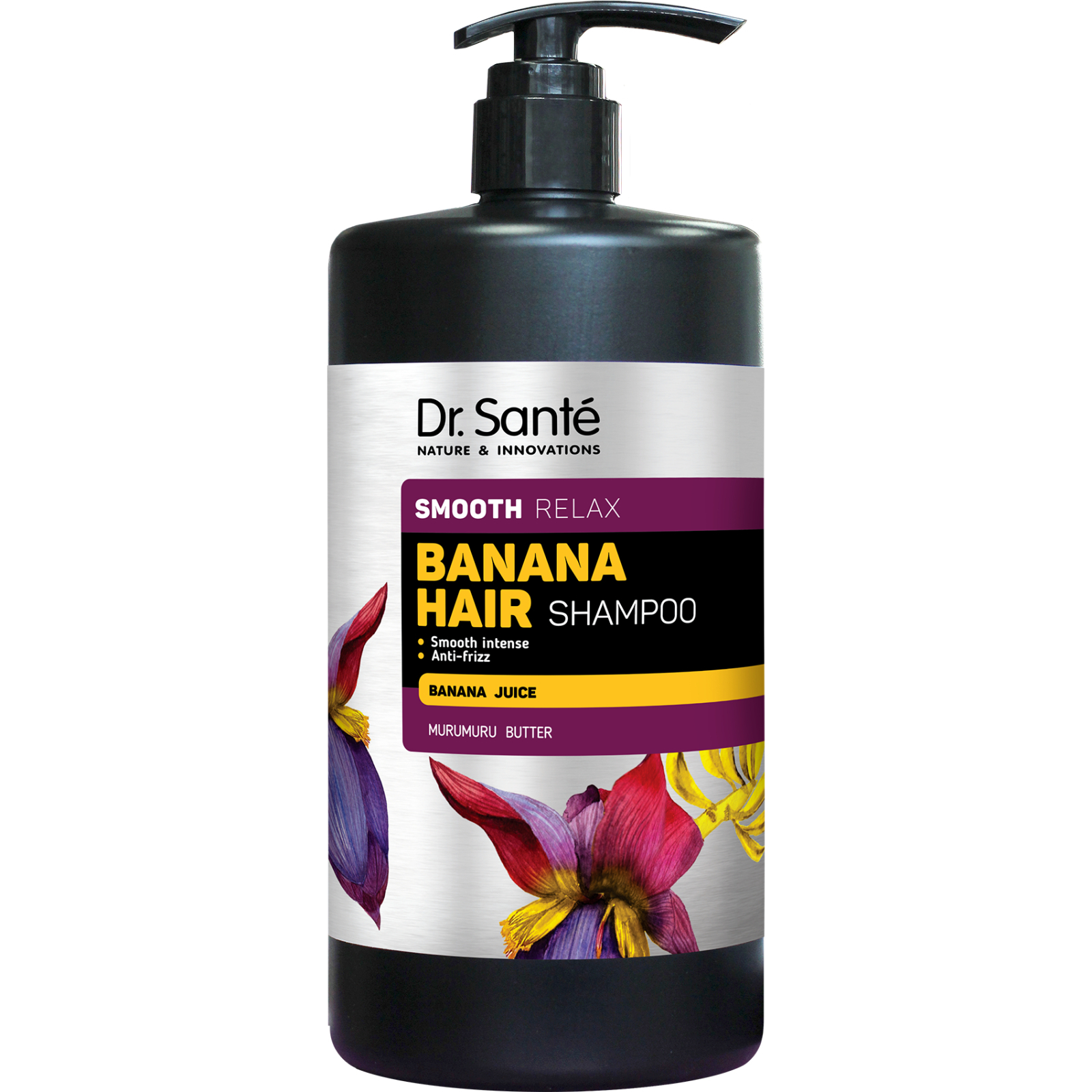 Шампунь Dr. Sante Banana Hair Smooth Relax 1000 мл (8588006040968)