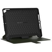 Чехол для планшета UAG iPad 10.2' (2019) Scout Folio, Black/Olive (12191I114072) изображение 9