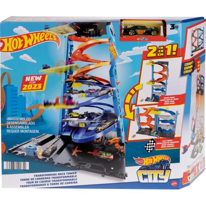 Автотрек Hot Wheels Супербашня для гонок (HKX43) изображение 4