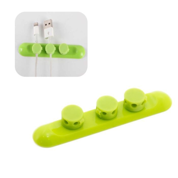 Тримач для кабелю Extradigital CC-952 Cable Clips, Green (KBC1704) зображення 4