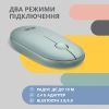 Мышка 2E MF300 Silent Wireless/Bluetooth Ashen Green (2E-MF300WGN) изображение 5